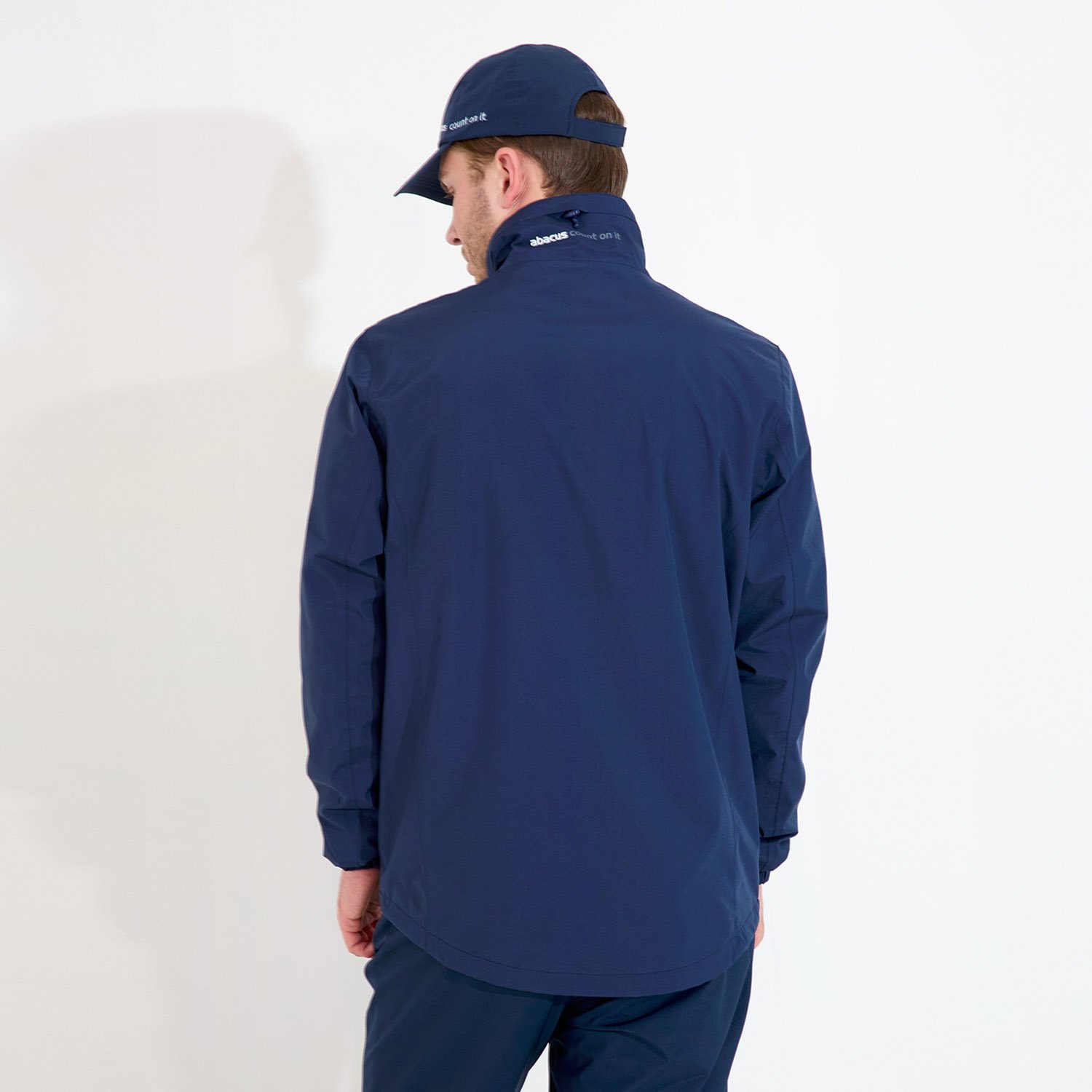 M Links Stretch Rainjacket Blå Abacus