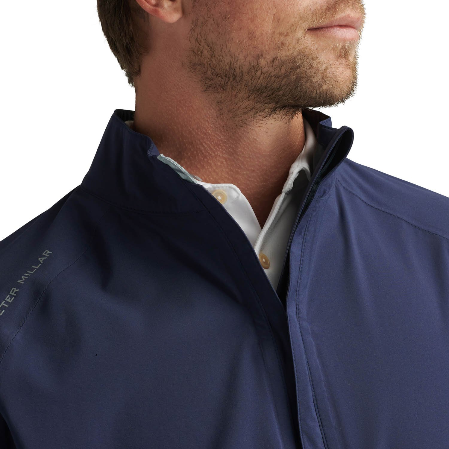 Shield Half-Zip Rain Shell Blå Peter Millar Shield Half-Zip Rain Shell Blå Peter Millar
