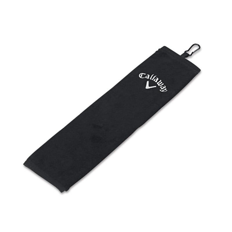 Tri-Fold Handduk Svart