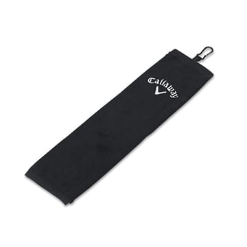 Tri-Fold Handduk Svart Callaway