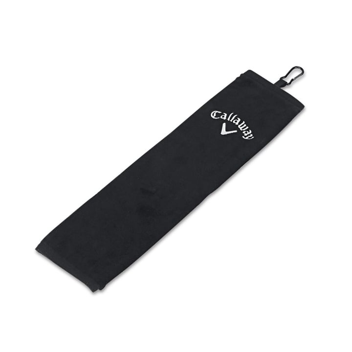 Tri-Fold Handduk Svart Callaway