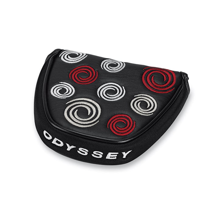 Swirl Mallet Headcover Schwarz Odyssey