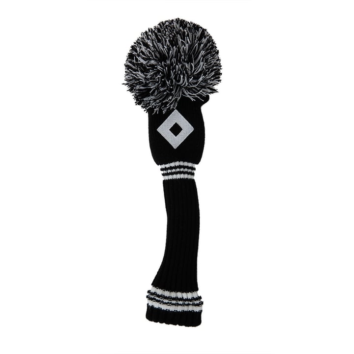 PomPom Hedcover FW Sort Hvid PRG PomPom Hedcover FW Sort Hvid PRG