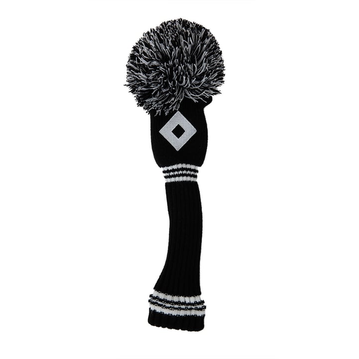 PomPom Hedcover FW Schwarz Weiß PRG