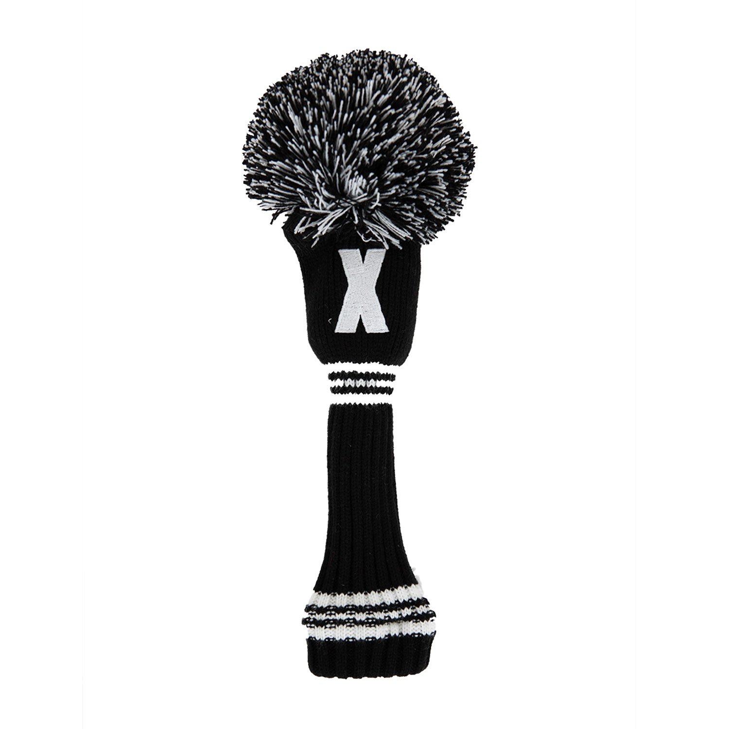PomPom Heacover Hybrid Black White PRG
