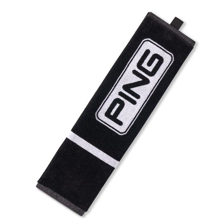 Tri-Fold Towel Svart Ping