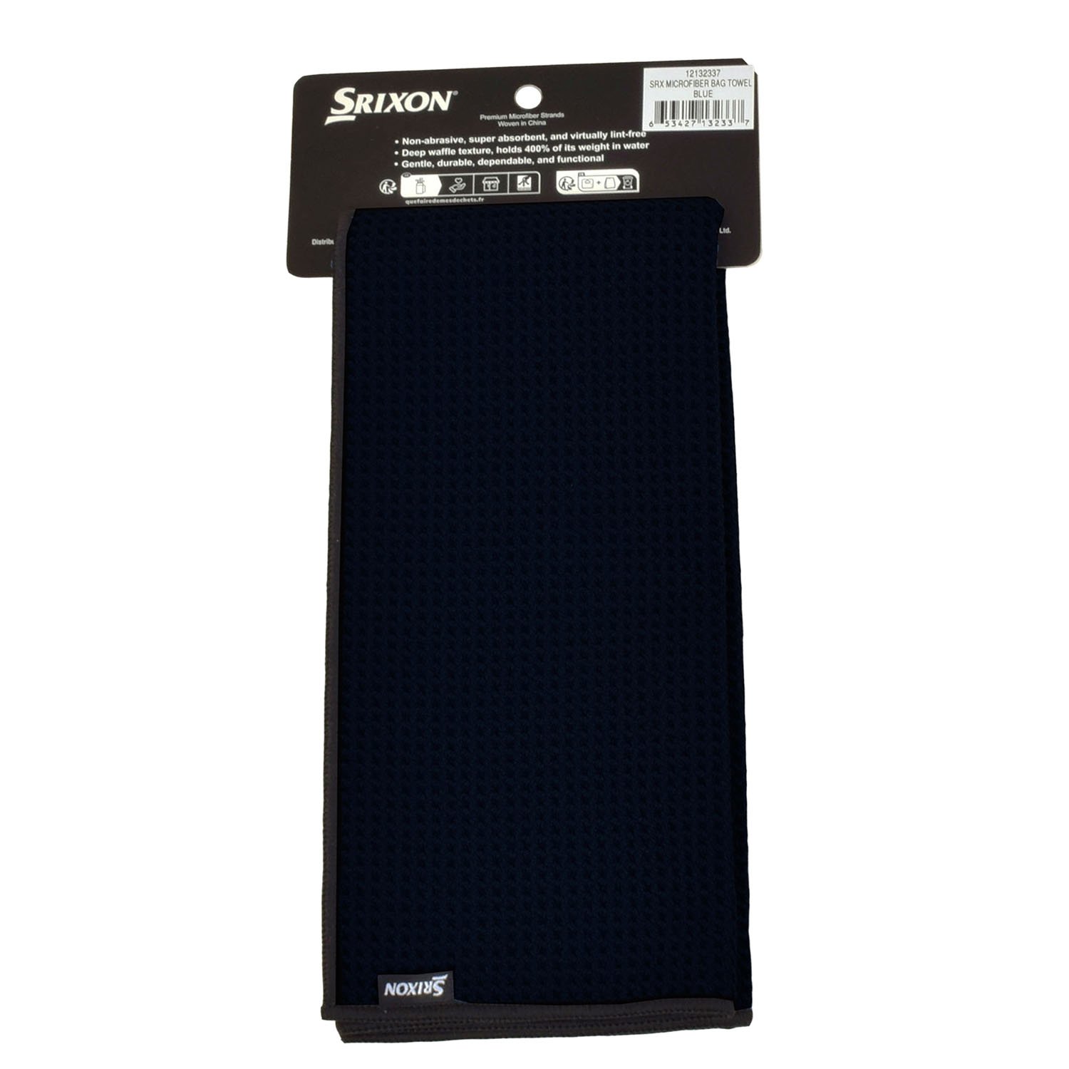 Towel Trifold Black Srixon
