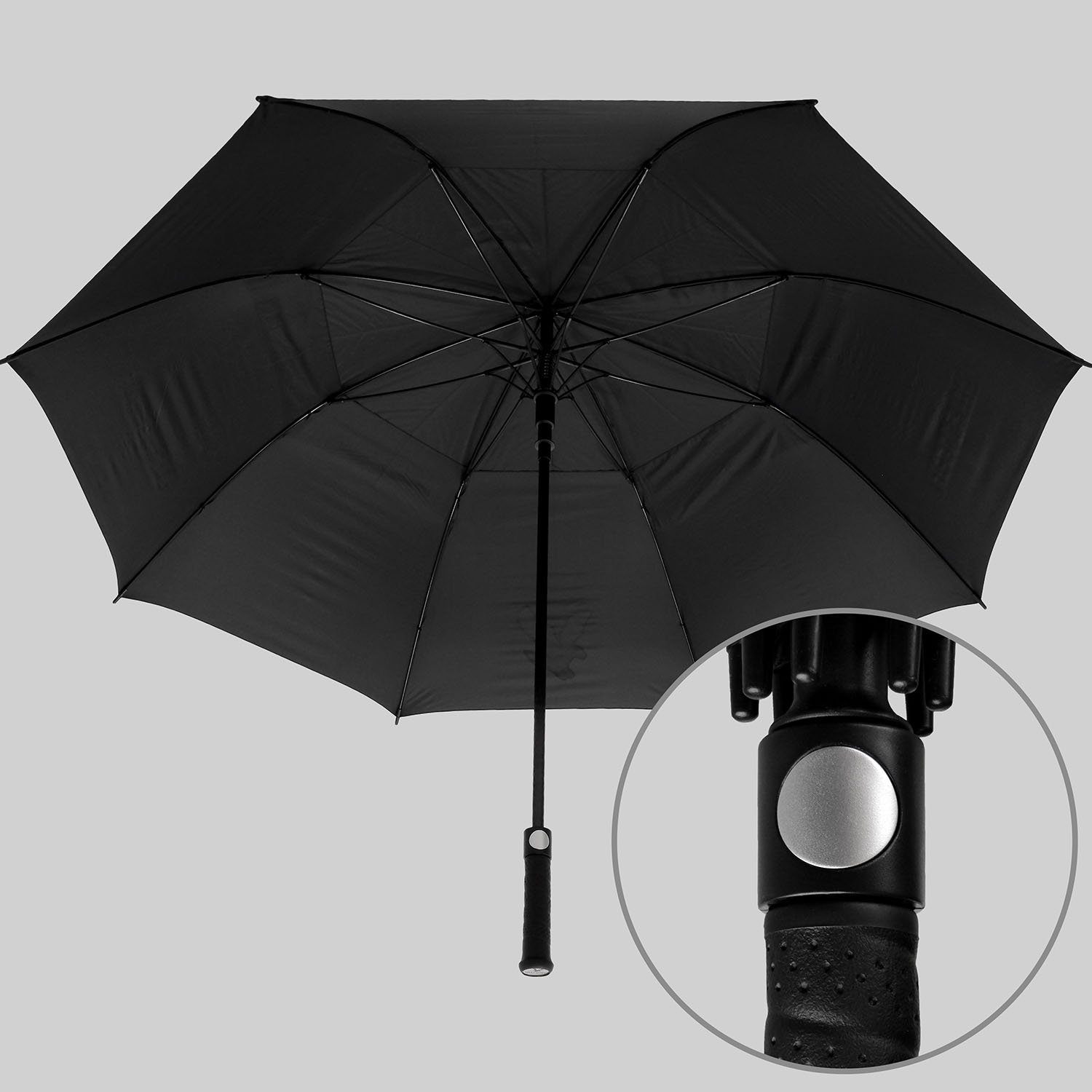 Wind Proof Umbrella Schwarz Lyle & Scott Wind Proof Umbrella Schwarz Lyle & Scott