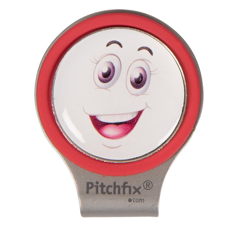 Pitch Fix Hat Clip Red