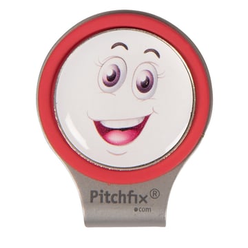 Pitch Fix Hat Clip Punainen Övriga varumärken