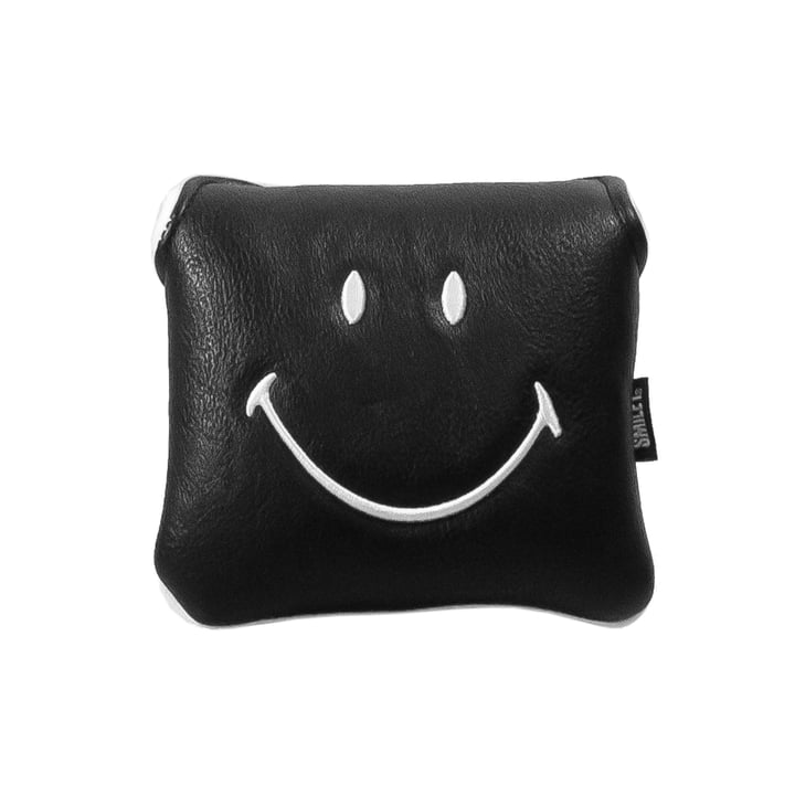 Hcover Putter Mallet Le noir Smiley Originals