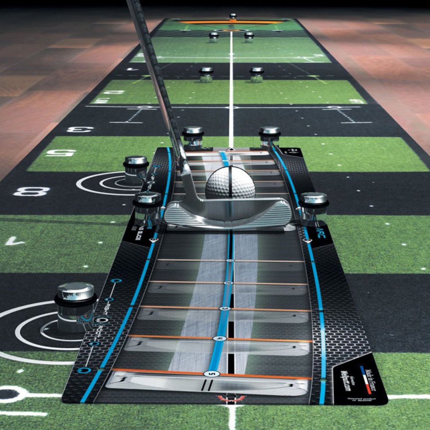 Indoor Tees Gate Drill (4 pc) Wellputt Indoor Tees Gate Drill (4 pc) Wellputt