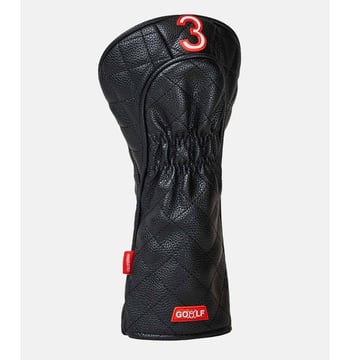 3-wood Headcover Black Ghost Golf