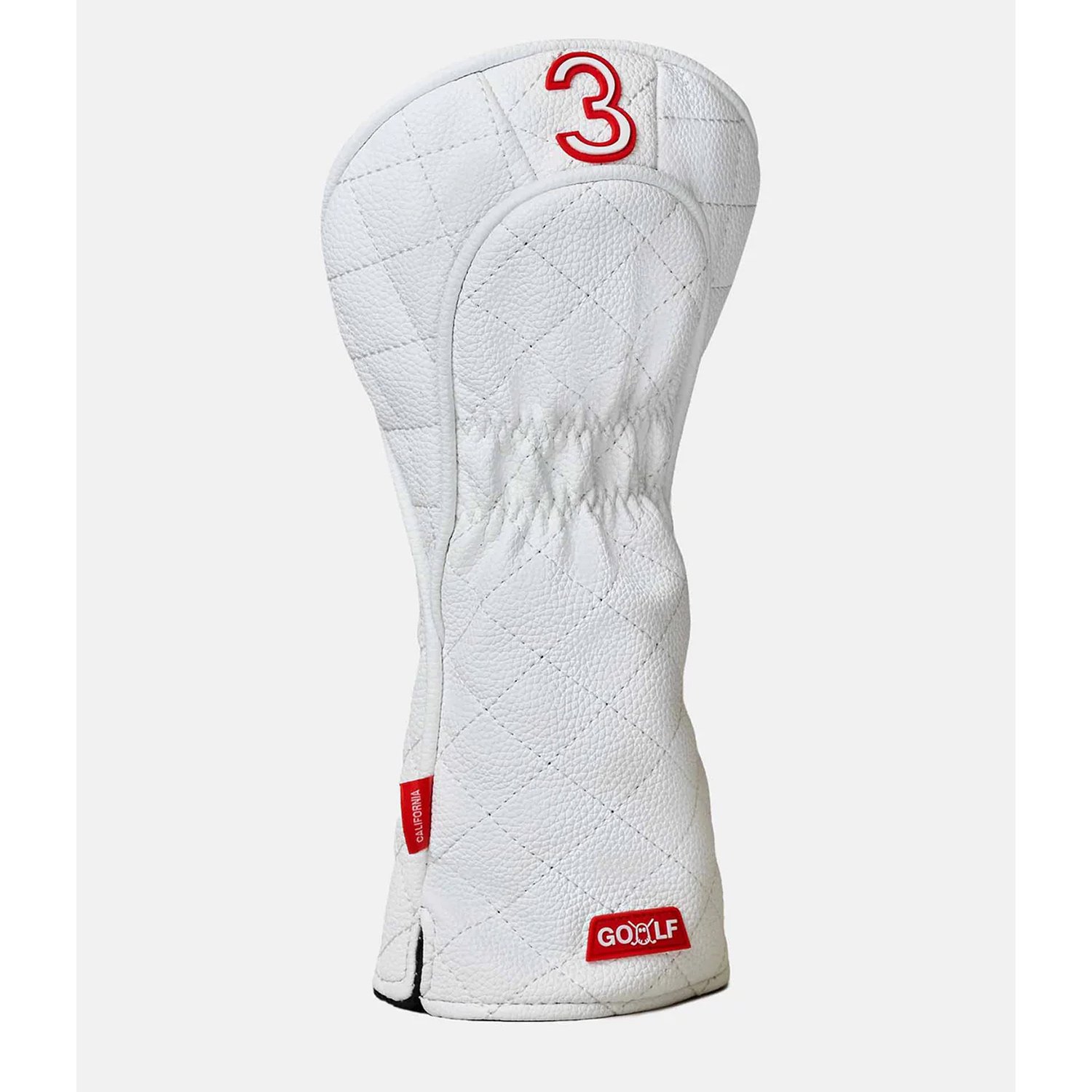 3-wood Headcover Hvit Ghost Golf