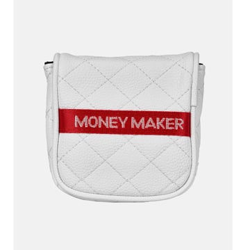 Mallet Putter Headcover White Ghost Golf