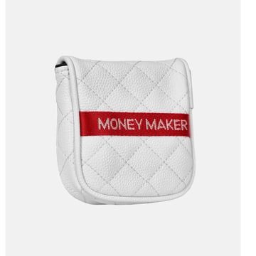 Mallet Putter Headcover White Ghost Golf