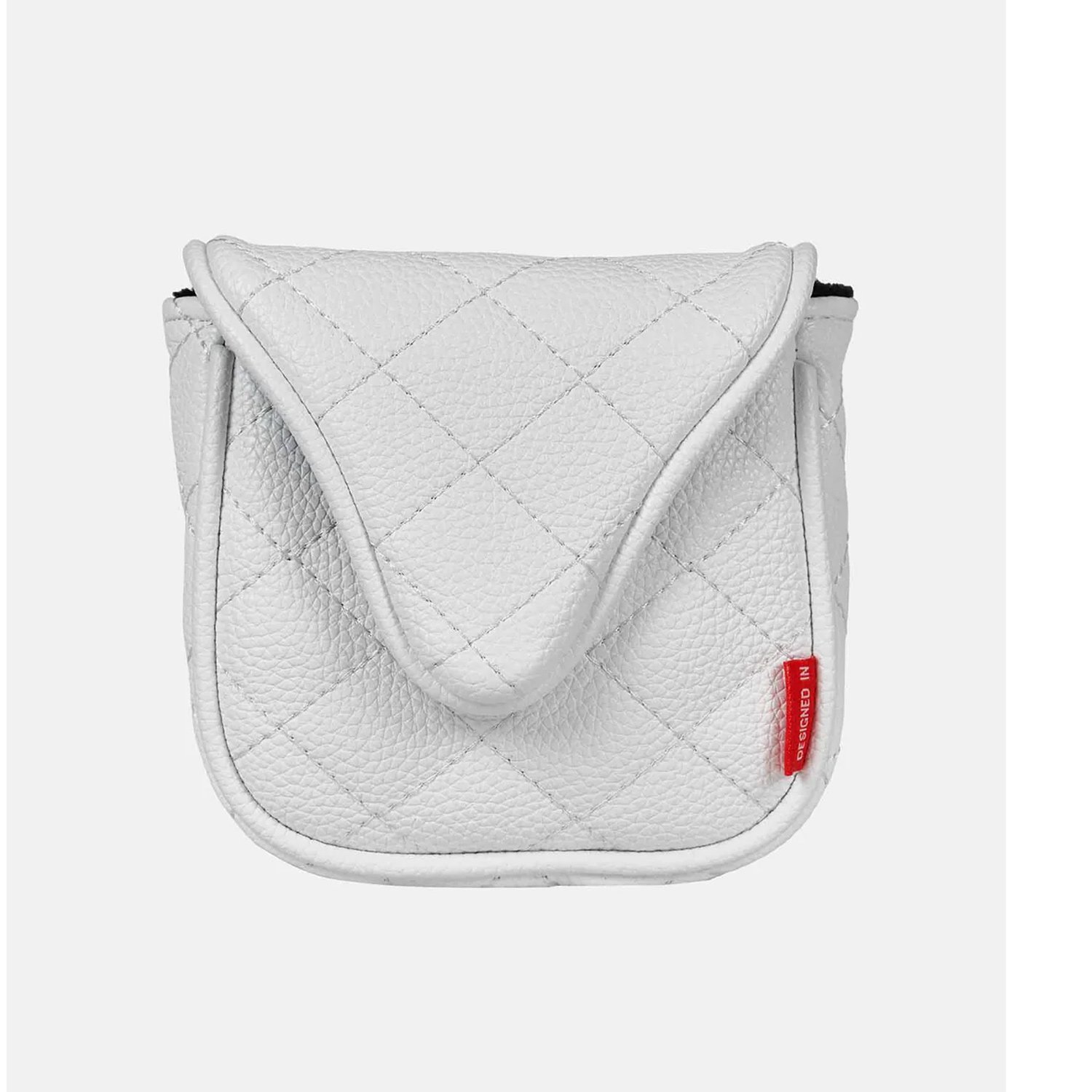 Mallet Putter Headcover Hvit Ghost Golf