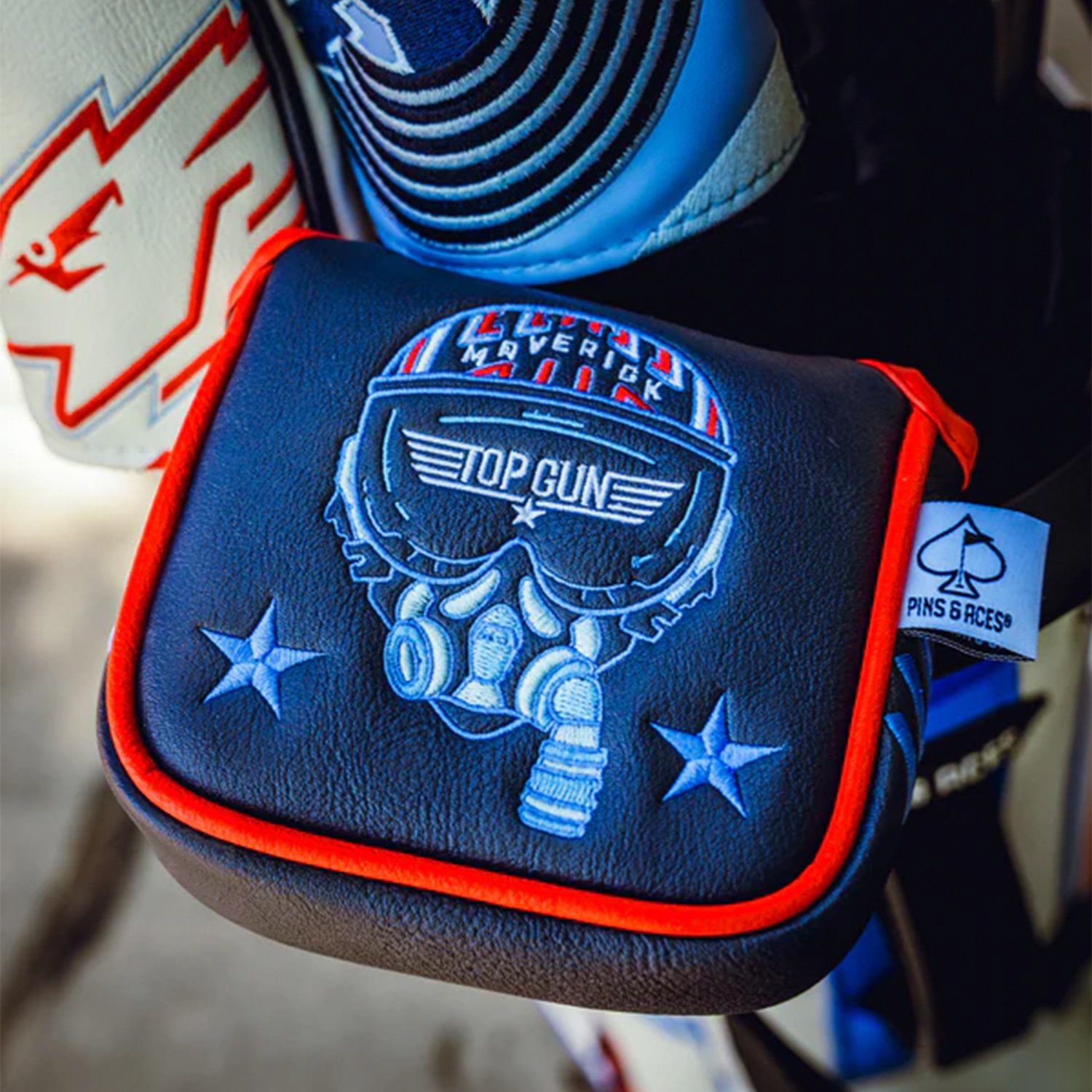 Putter Mallet Headcover Pins & Aces Putter Mallet Headcover Pins & Aces