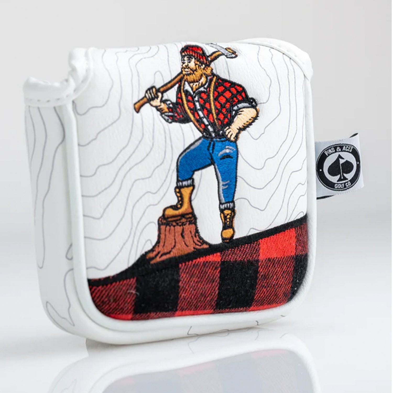 Putter Mallet Headcover Pins & Aces