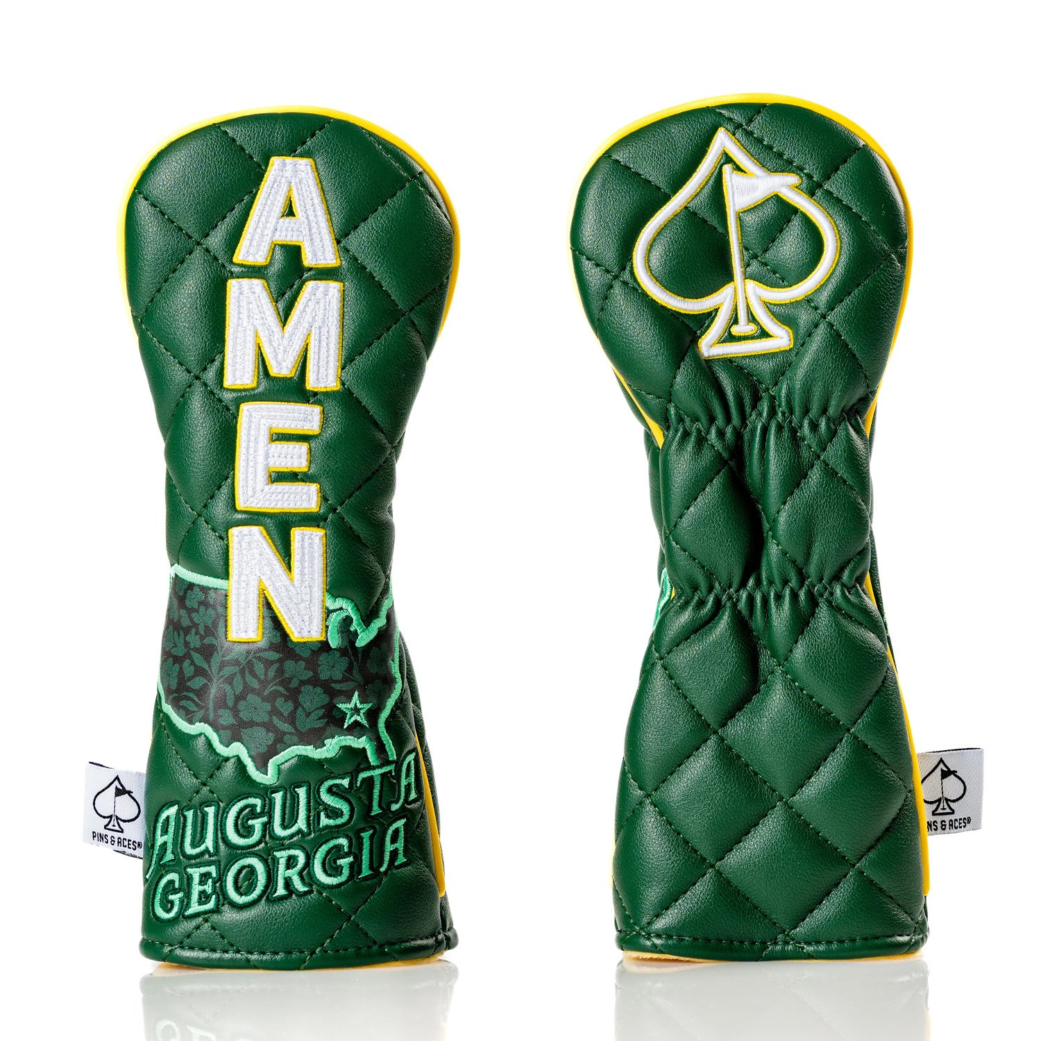 Augusta Hybrid Headcover Pins & Aces Augusta Hybrid Headcover Pins & Aces