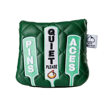 Augusta Putter Mallet Headcover Pins & Aces