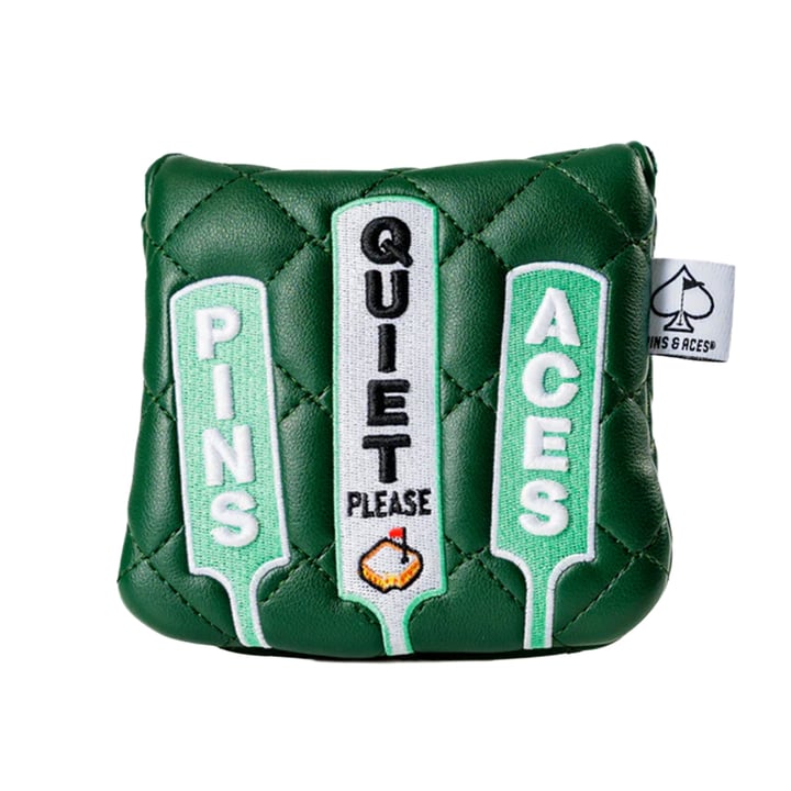 Augusta Putter Mallet Headcover Pins & Aces