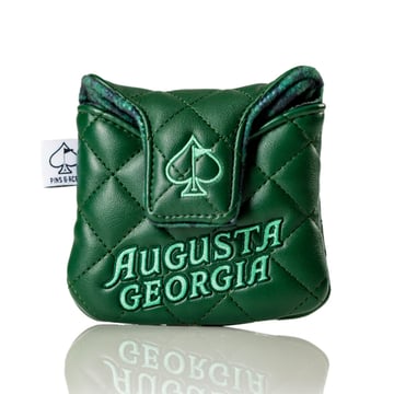 Augusta Putter Mallet Headcover Pins & Aces