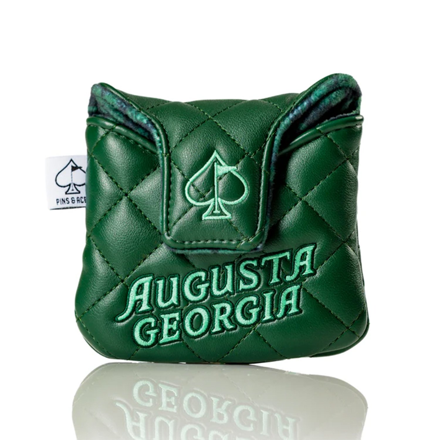 Augusta Putter Mallet Headcover Pins & Aces Augusta Putter Mallet Headcover Pins & Aces
