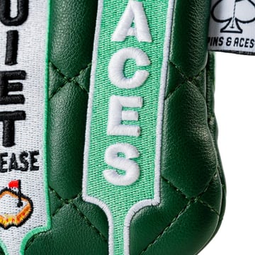 Augusta Putter Mallet Headcover Pins & Aces