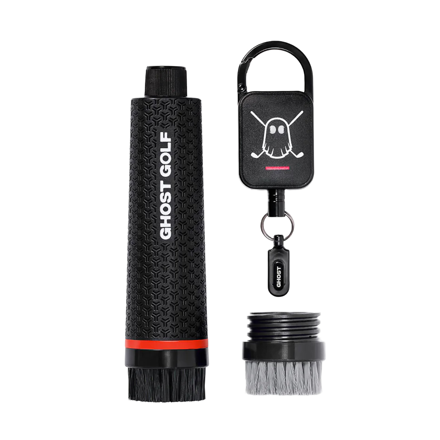 Magnetic Golf Club & Shoe Brush Schwarz