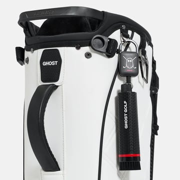 Magnetic Golf Club & Shoe Brush Svart Ghost Golf