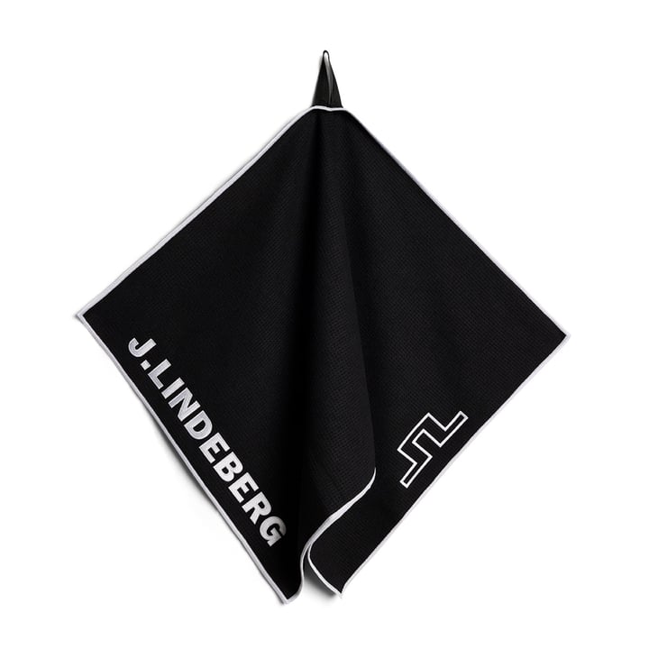 JL Golf Towel Svart J.Lindeberg