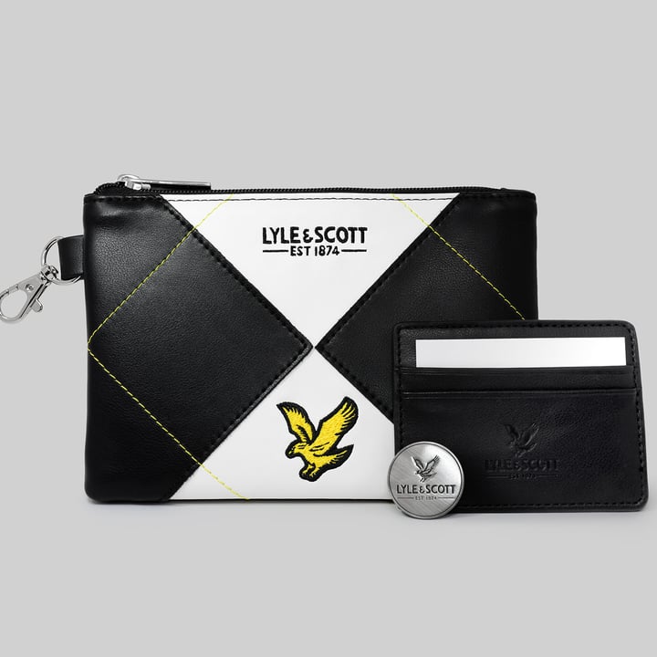Argyle Premium Valuables Pouch Svart Lyle & Scott