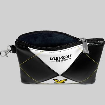 Argyle Premium Valuables Pouch Svart Lyle & Scott