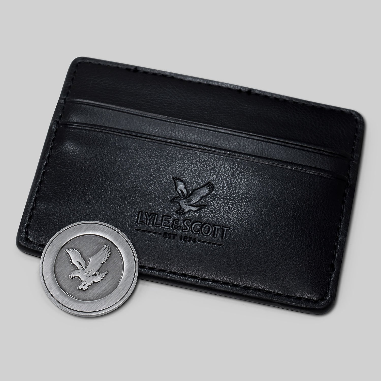 Argyle Premium Valuables Pouch Svart Lyle & Scott