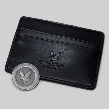 Argyle Premium Valuables Pouch Svart Lyle & Scott