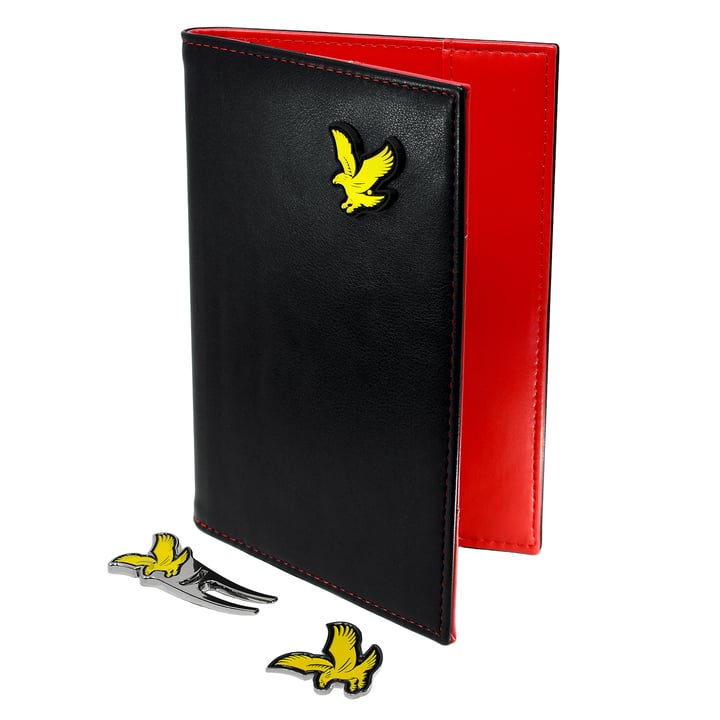 Premium Scorecard Gift Set Svart Lyle & Scott