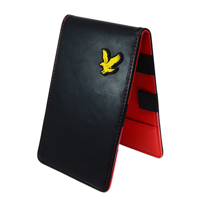 Premium Yardage Book Svart Lyle & Scott