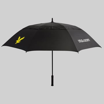Wind Proof Umbrella Svart Lyle & Scott