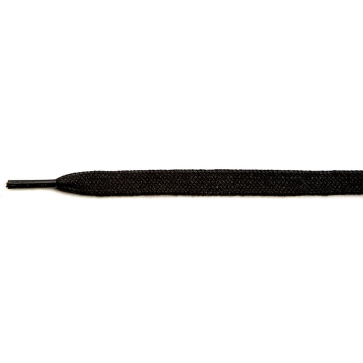 Shoelaces Flat Black 100 cm Bandi