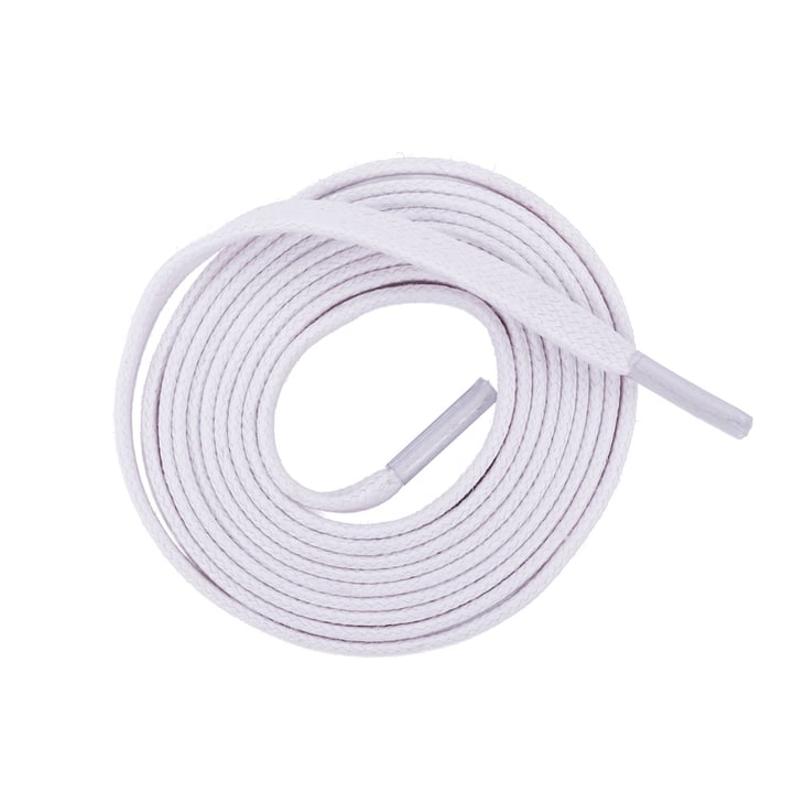 Waxed Sneakerlaces 760 White 130cm 2GO