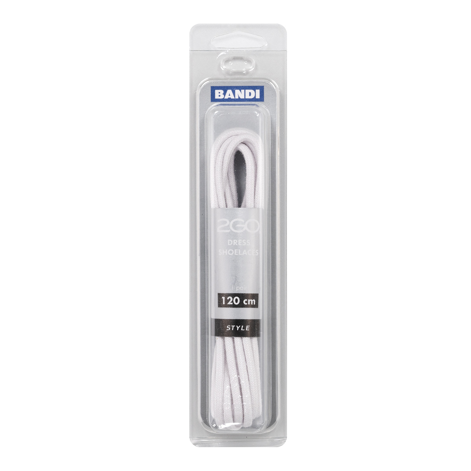 Shoelace 429 White 120cm