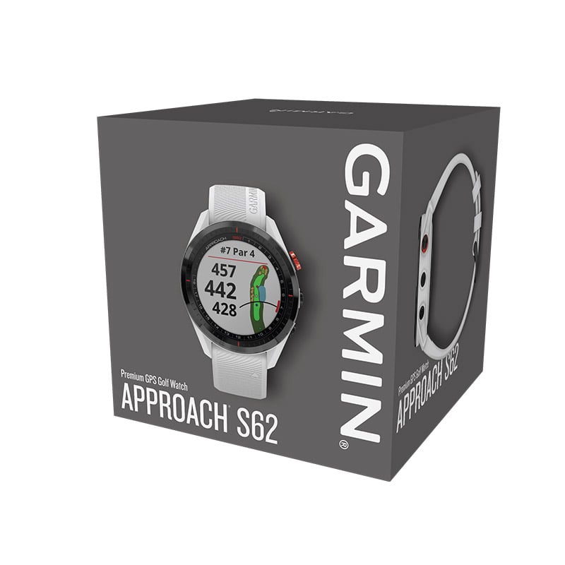 Approach S62 Weiß Garmin