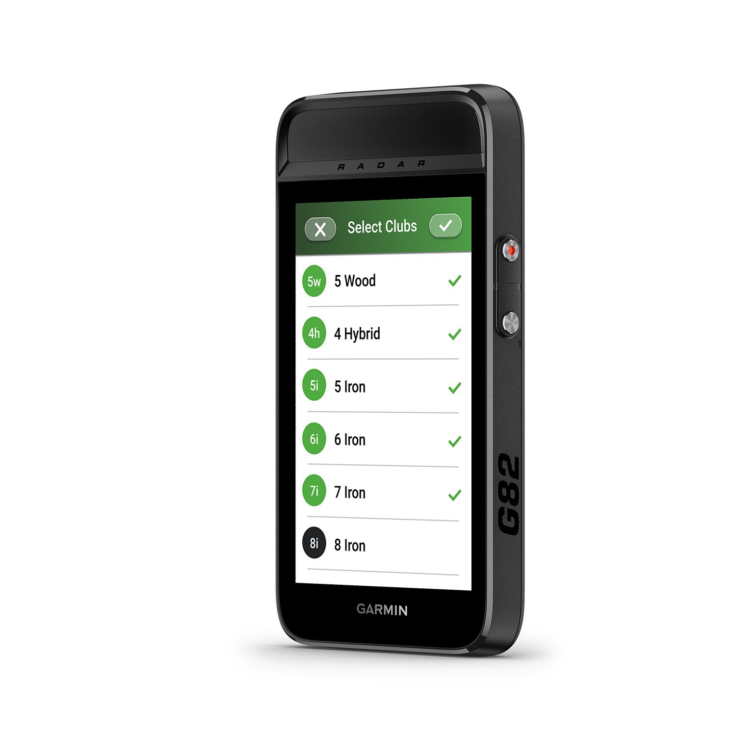 Approach G82 Svart Garmin