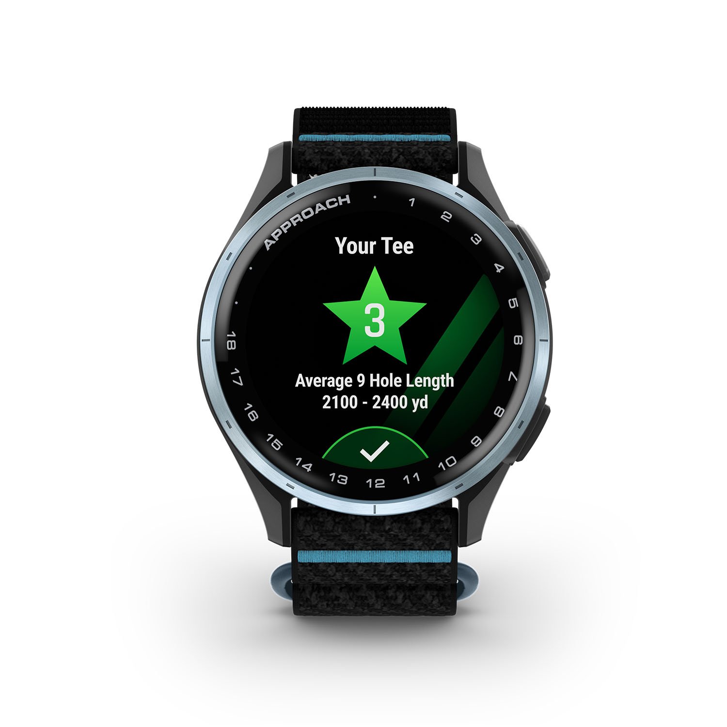 Approach J1, 43 Mm Blå Garmin