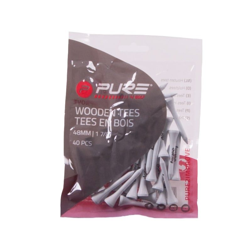 Dormy Tees 40-Pack 48 mm Pure