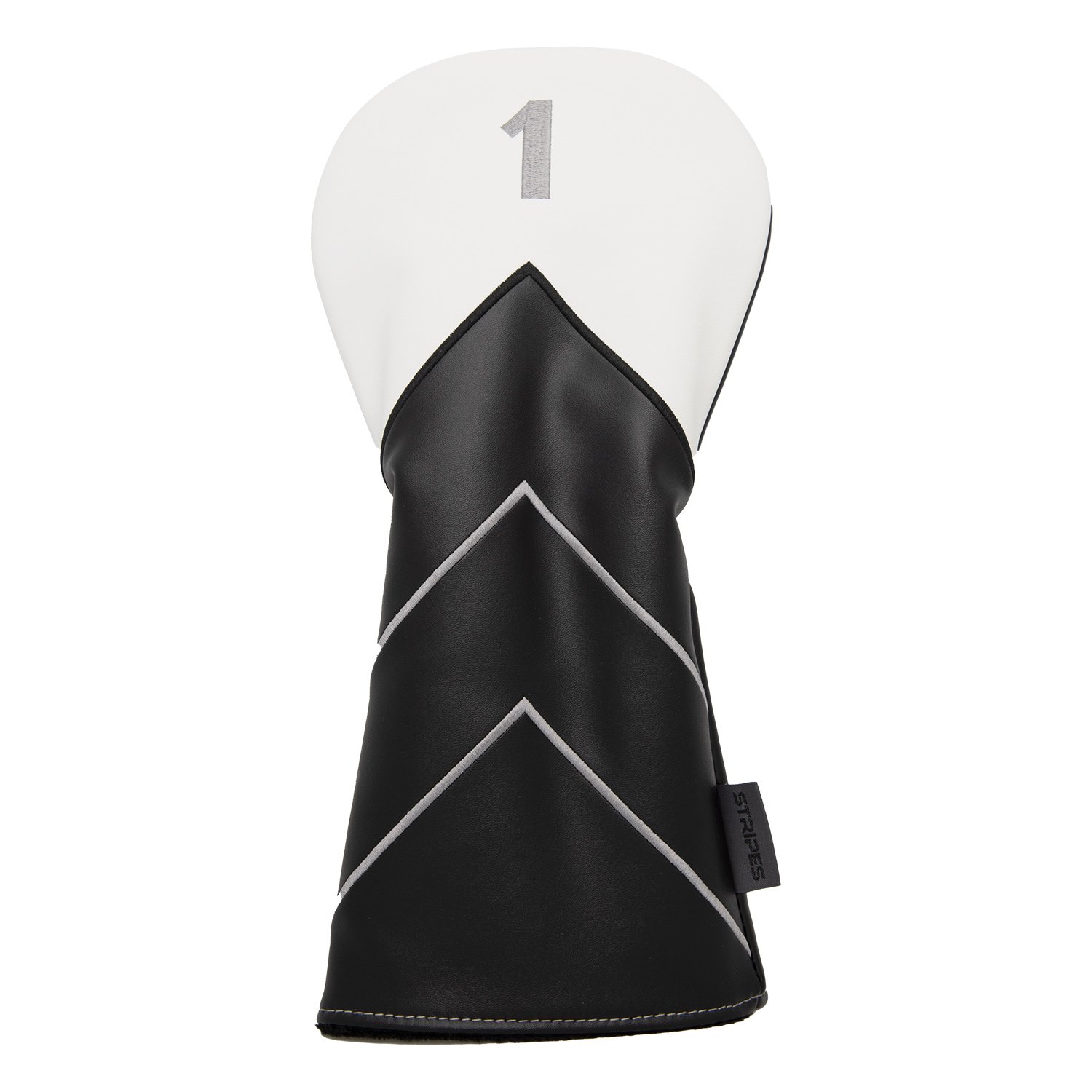 Headcover Driver Vit Svart