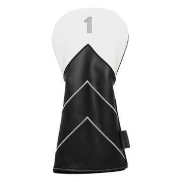 Headcover Driver Vit Svart Pure