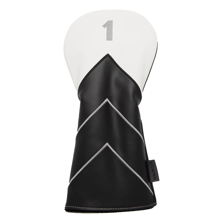 Headcover Driver Vit Svart Pure