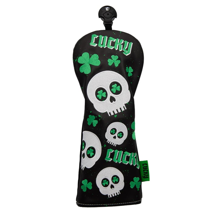Headcover Fairwaywood Svart Grön Pure